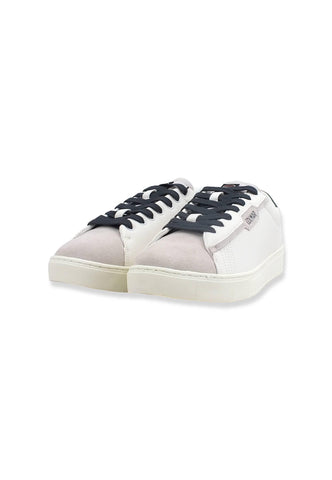 COLMAR Sneaker Uomo White Sage Green BATES PLAIN - Sandrini Calzature e Abbigliamento
