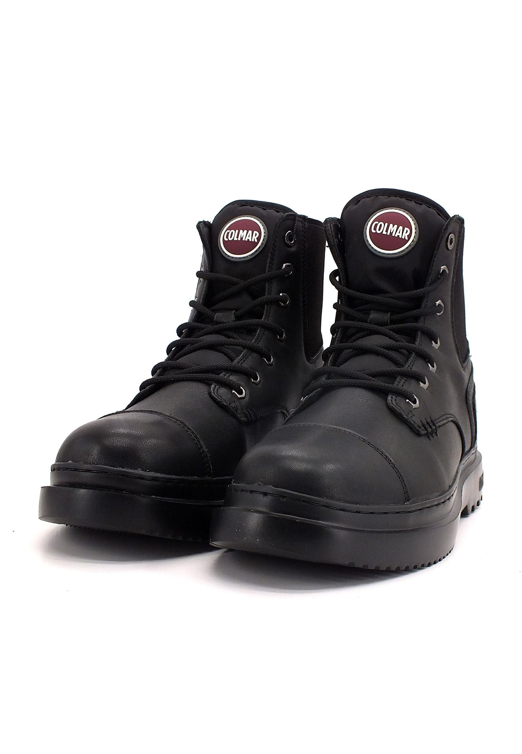 COLMAR Stivaletto Uomo Black CONNOR MOTO - Sandrini Calzature e Abbigliamento