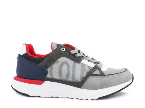 COLMAR Supreme X- 1 Lt Gray Navy Red SUPREMEX-1KICK045 - Sandrini Calzature e Abbigliamento