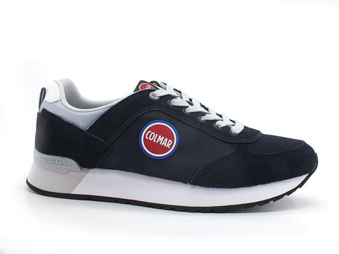COLMAR Travis Authentic 001 Sneaker Navy Light Grey - Sandrini Calzature e Abbigliamento
