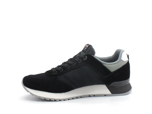 COLMAR Travis Authentic Sneaker Suede Black Gray TRAVISAUTHENTIC008 - Sandrini Calzature e Abbigliamento