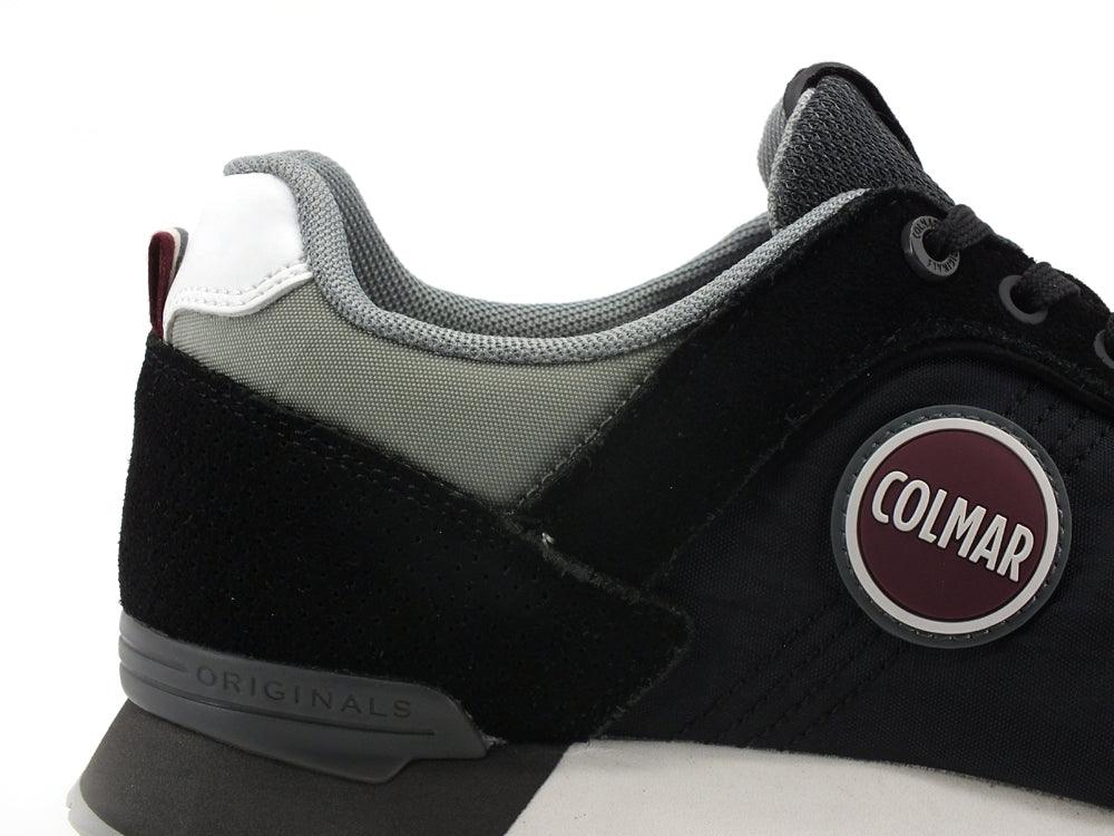 COLMAR Travis Authentic Sneaker Suede Black Gray TRAVISAUTHENTIC008 - Sandrini Calzature e Abbigliamento