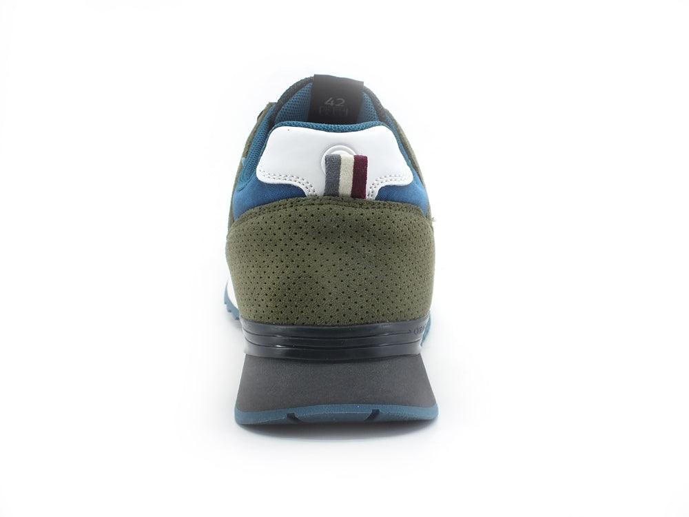 COLMAR Travis Authentic Sneaker Suede Green Anthracite Petrol TRAVISAUTHENTIC005 - Sandrini Calzature e Abbigliamento