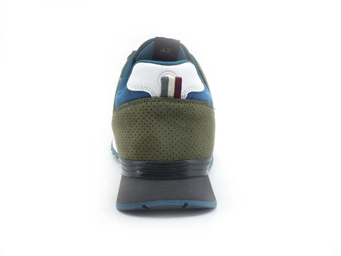 COLMAR Travis Authentic Sneaker Suede Green Anthracite Petrol TRAVISAUTHENTIC005 - Sandrini Calzature e Abbigliamento