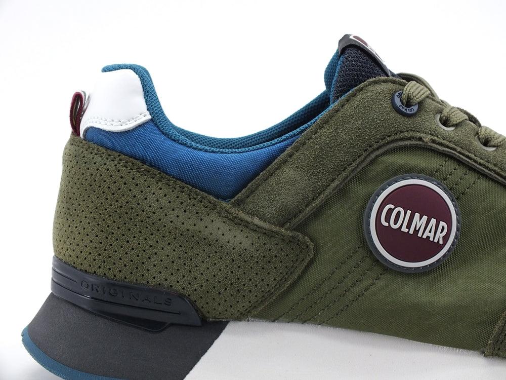 COLMAR Travis Authentic Sneaker Suede Green Anthracite Petrol TRAVISAUTHENTIC005 - Sandrini Calzature e Abbigliamento