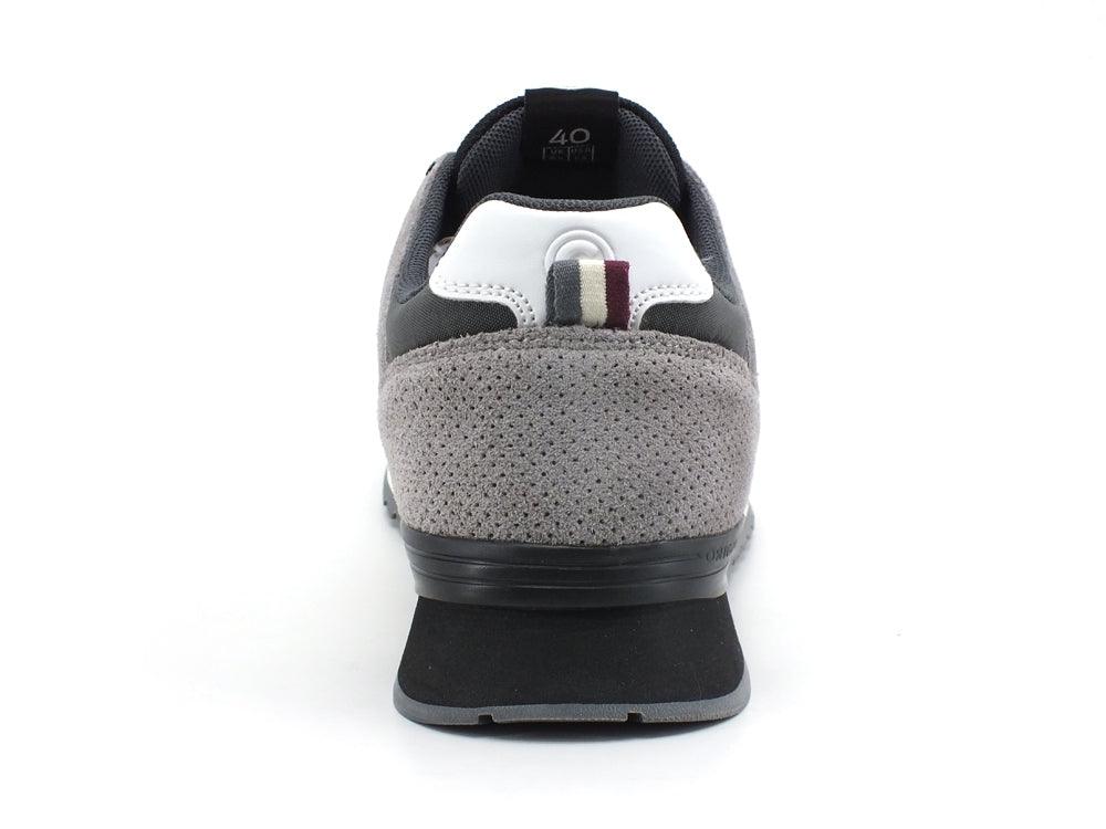 COLMAR Travis Authentic Sneaker Suede Grey Black TRAVISAUTHENTIC007 - Sandrini Calzature e Abbigliamento