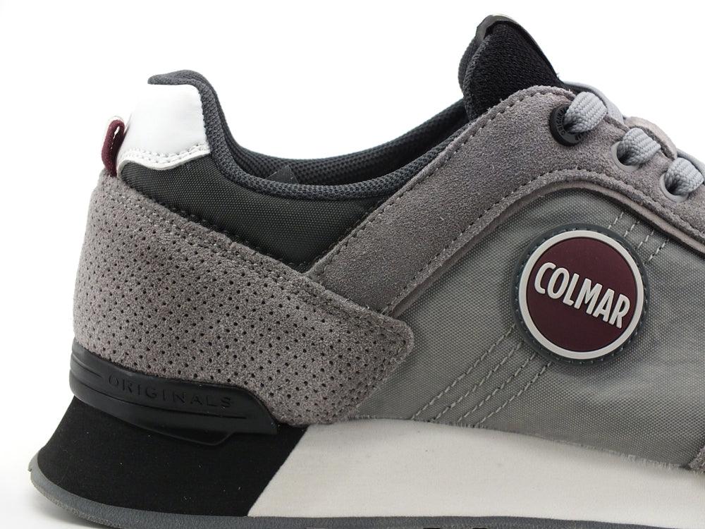 COLMAR Travis Authentic Sneaker Suede Grey Black TRAVISAUTHENTIC007 - Sandrini Calzature e Abbigliamento