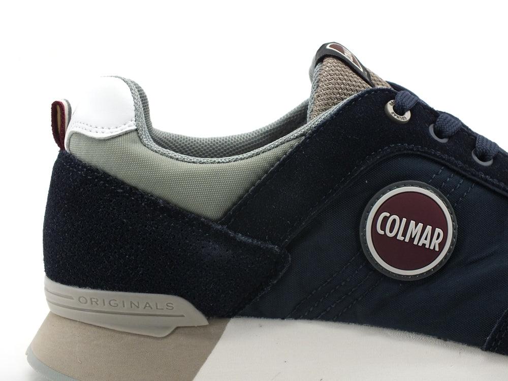 COLMAR Travis Authentic Sneaker Suede Navy Gray TRAVISAUTHENTIC001 - Sandrini Calzature e Abbigliamento