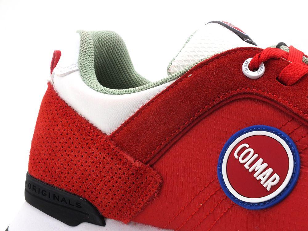 COLMAR Travis Bold Sneaker Running Red Whitw TRAVISBOLD132 - Sandrini Calzature e Abbigliamento