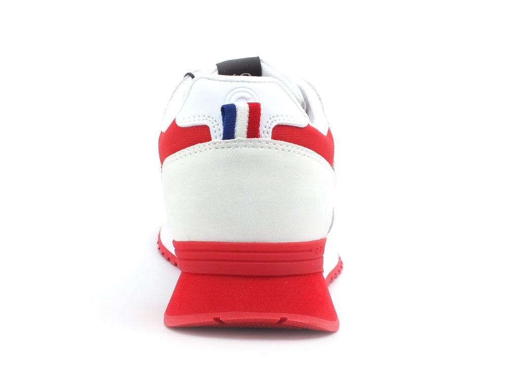 COLMAR Travis Boost Sneaker Uomo White Red TRAVISBOOST133 - Sandrini Calzature e Abbigliamento