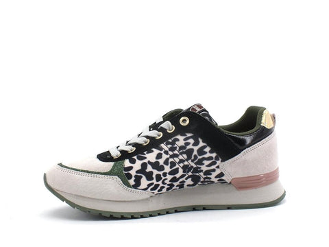 COLMAR Travis Cheeta Sneaker Running Leopard Gray Rose Black TRAVISCHEETA195 - Sandrini Calzature e Abbigliamento