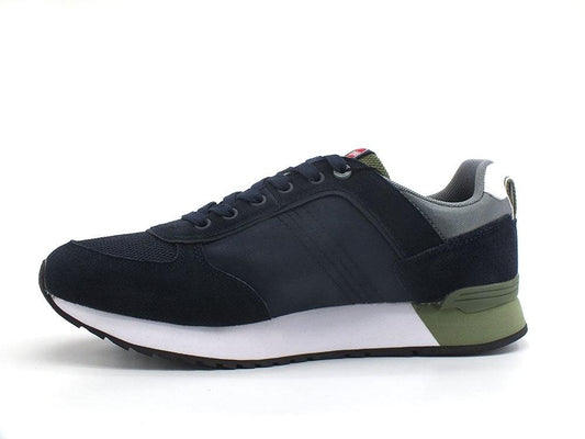 COLMAR Travis Colors 015 Sneaker Navy Blue Green - Sandrini Calzature e Abbigliamento