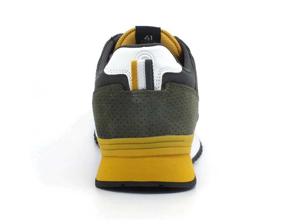 COLMAR Travis Colors 016 Sneaker Green Ochre Dark Gray - Sandrini Calzature e Abbigliamento