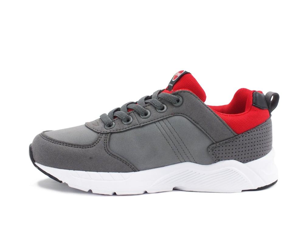 COLMAR Travis Colors Sneaker Gray Red TRAVIS COLORS Y02 - Sandrini Calzature e Abbigliamento