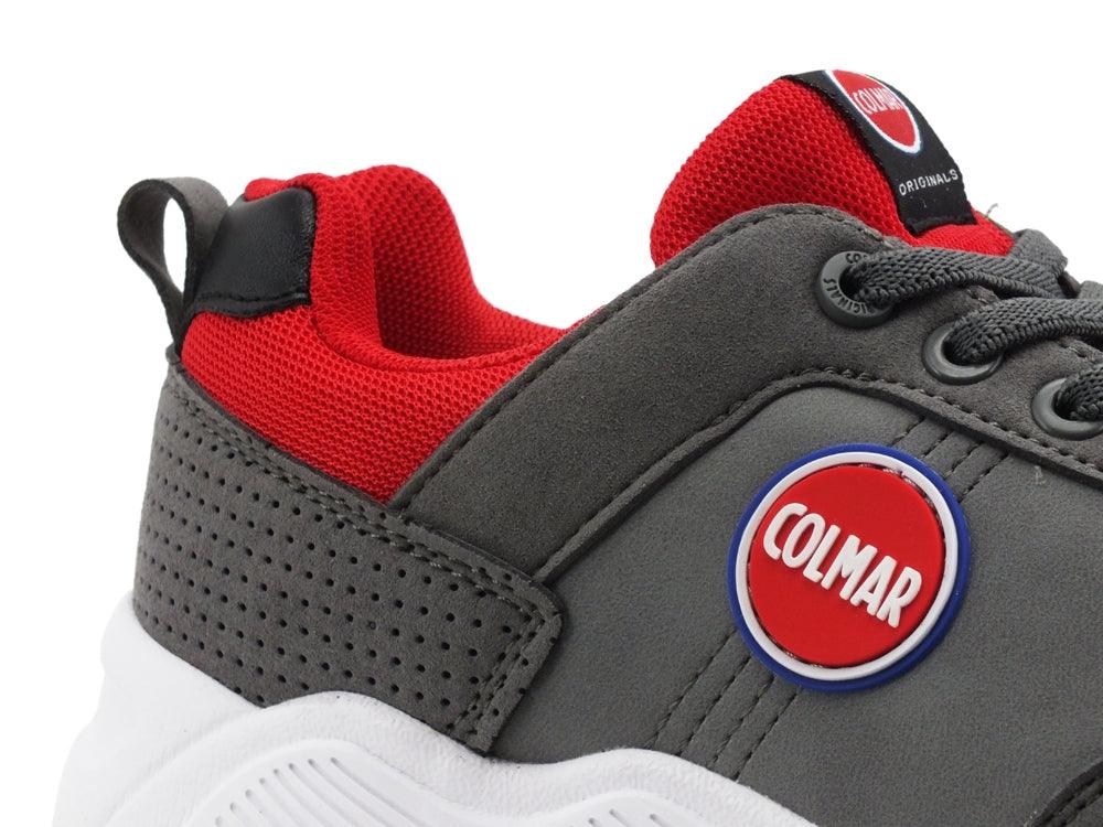 COLMAR Travis Colors Sneaker Gray Red TRAVIS COLORS Y02 - Sandrini Calzature e Abbigliamento