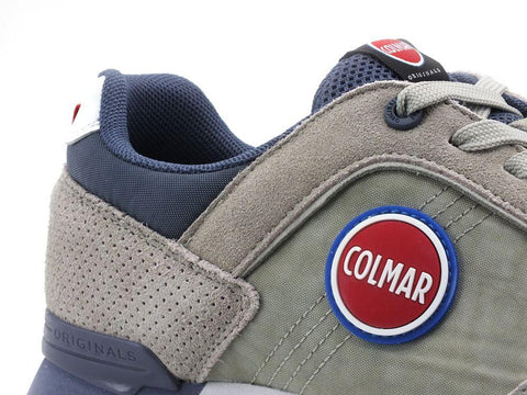 COLMAR Travis Colors Sneaker Running Bicolor Grey Dust Blue TRAVISCOLORS002 - Sandrini Calzature e Abbigliamento