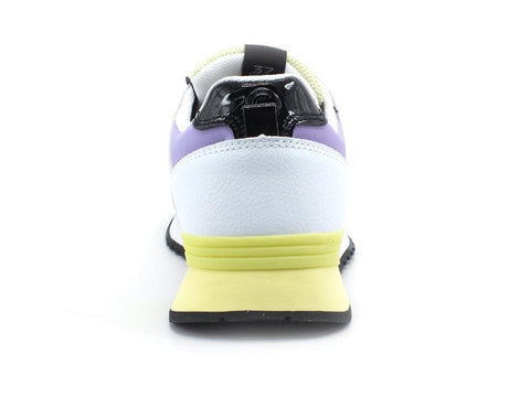 COLMAR Travis Mellow Sneaker Donna Tricolor White Lime Lavender TRAVISMELLOW140 - Sandrini Calzature e Abbigliamento