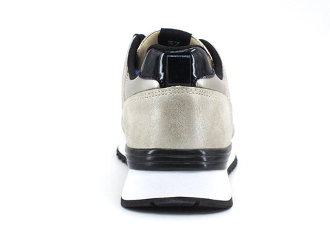 COLMAR Travis Punk Sneaker Running Laminato Gold TRAVISPUNK083 - Sandrini Calzature e Abbigliamento