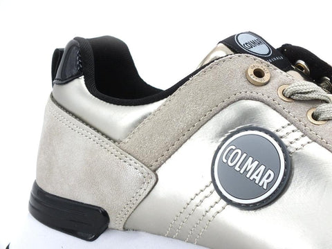 COLMAR Travis Punk Sneaker Running Laminato Gold TRAVISPUNK083 - Sandrini Calzature e Abbigliamento