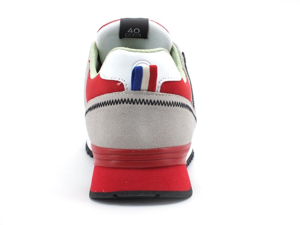 COLMAR Travis Sport Colors Sneaker Running Uomo Gray Red TRAVISSPORTCOLORS038 - Sandrini Calzature e Abbigliamento