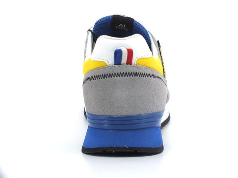 COLMAR Travis Sport Sneaker Grey Royal Blue Yellow TRAVISSPORTCOLORS - Sandrini Calzature e Abbigliamento
