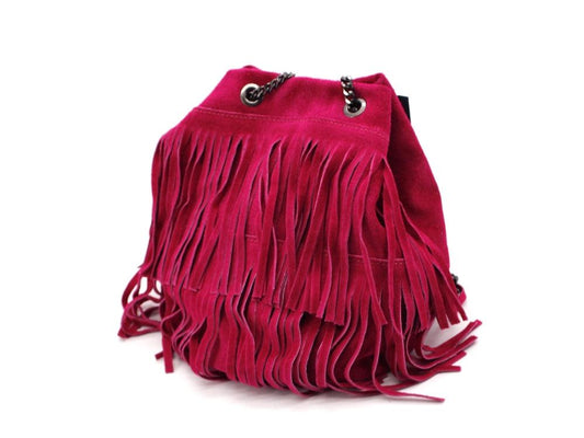 COLOR BAG Borsa Secchiello Frange - Sandrini Calzature e Abbigliamento