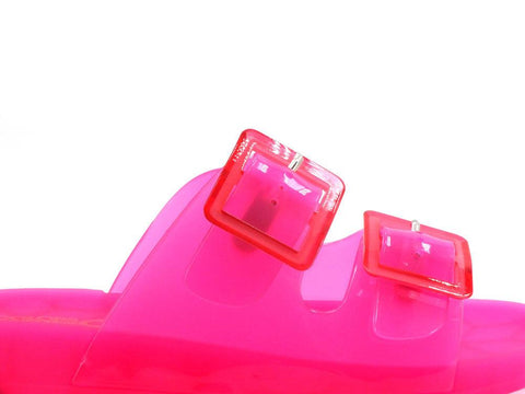 COLORS OF CALIFORNA Ciabatta 2 Fibbie Fluo Rosa Fuxia - Sandrini Calzature e Abbigliamento