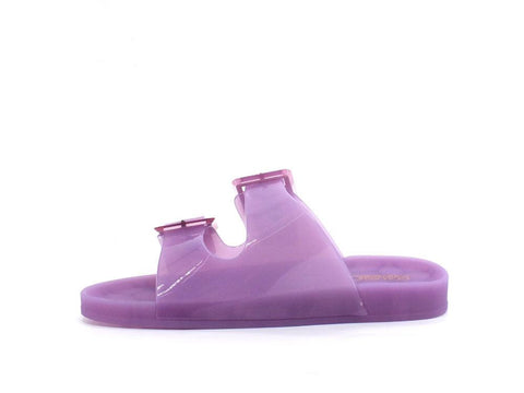 COLORS OF CALIFORNA Ciabatta 2 Fibbie Viola Lilla - Sandrini Calzature e Abbigliamento