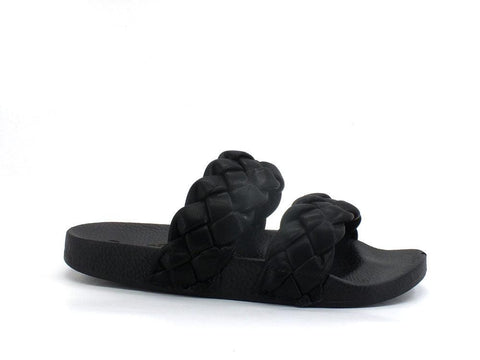 COLORS OF CALIFORNA Ciabatta Fasce Nero - Sandrini Calzature e Abbigliamento