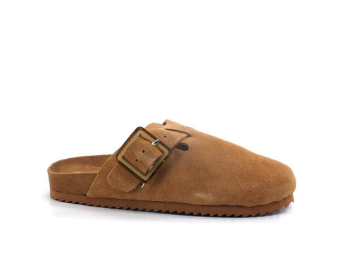 COLORS OF CALIFORNA Ciabatta Sabot Suede Marrone - Sandrini Calzature e Abbigliamento