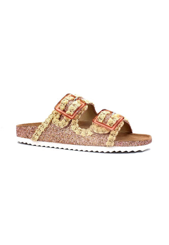 COLORS OF CALIFORNIA Ciabatta Donna Glitter Light Pink HC.BIO079 - Sandrini Calzature e Abbigliamento