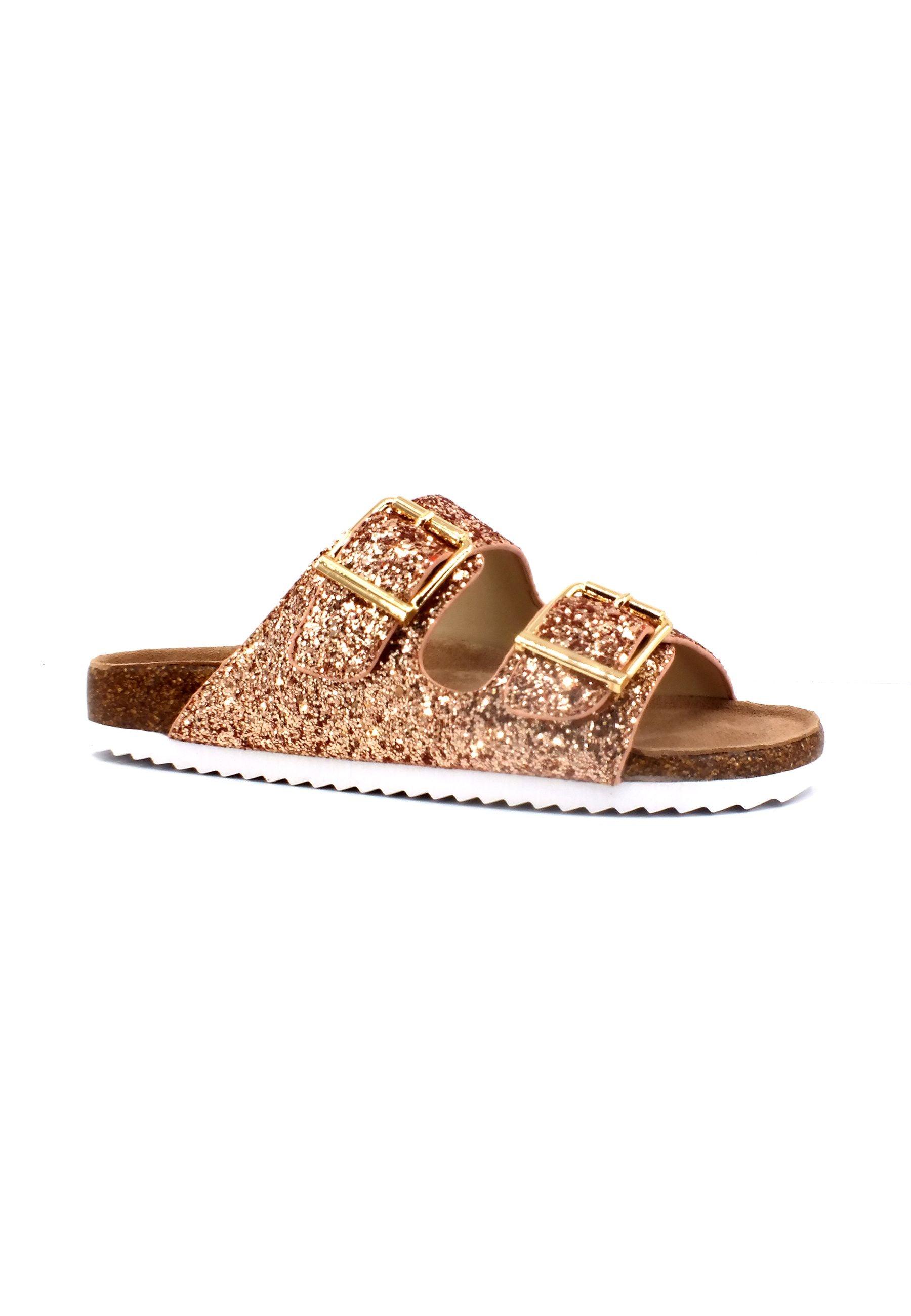 COLORS OF CALIFORNIA Ciabatta Donna Glitter Pink Gold HC.BIO035 - Sandrini Calzature e Abbigliamento