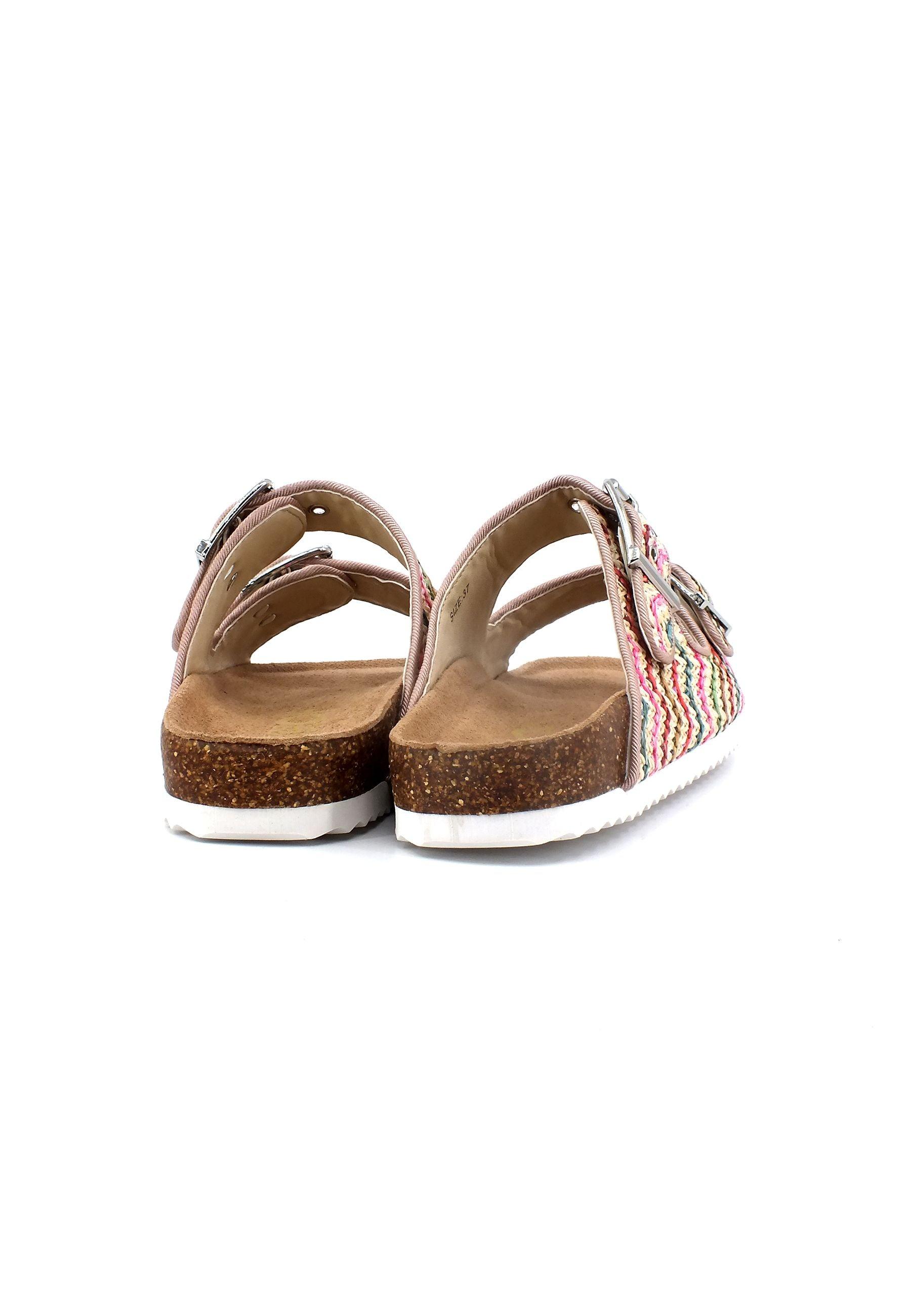 COLORS OF CALIFORNIA Ciabatta Donna Multicolor White HC.BIO308 - Sandrini Calzature e Abbigliamento