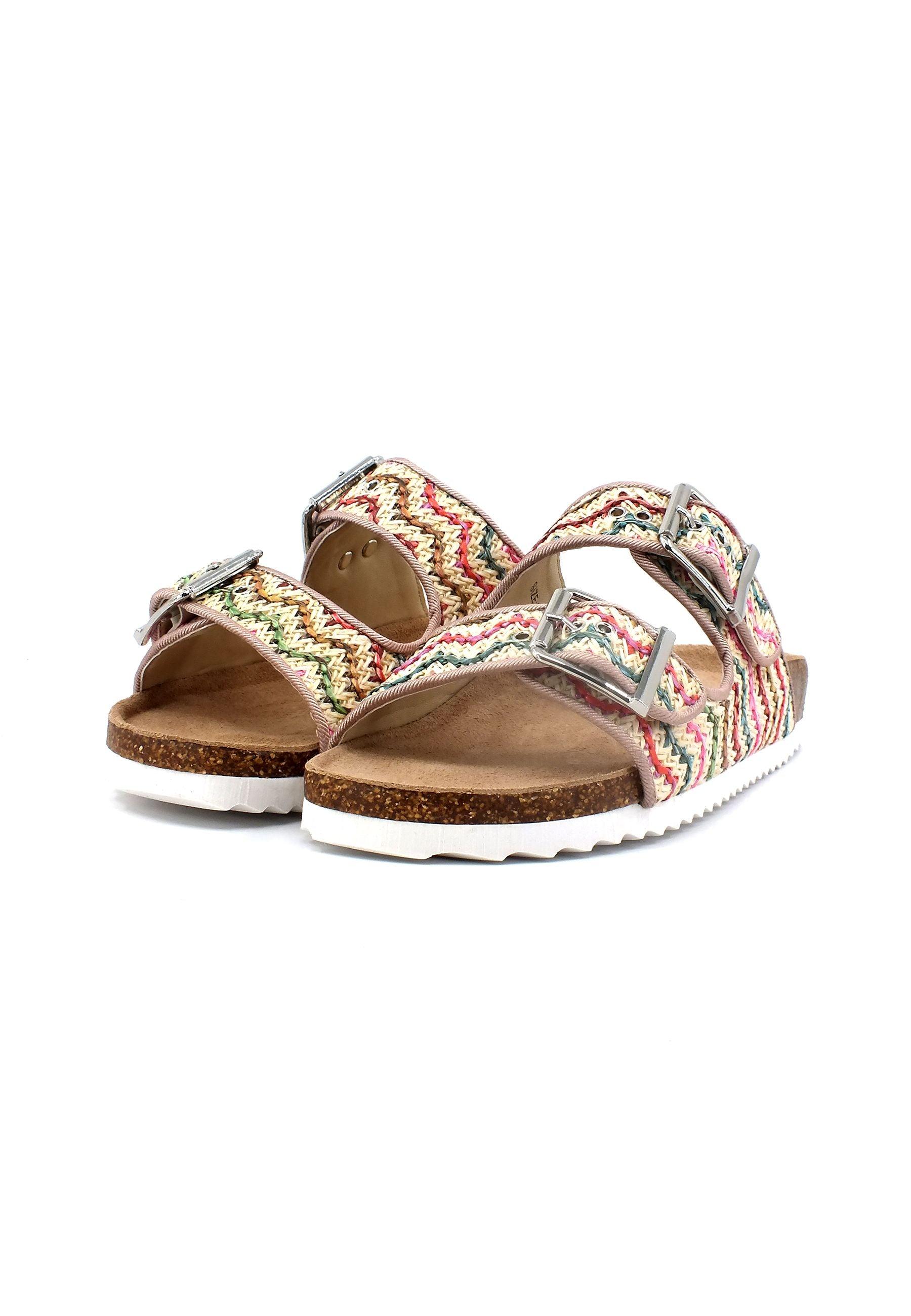 COLORS OF CALIFORNIA Ciabatta Donna Multicolor White HC.BIO308 - Sandrini Calzature e Abbigliamento