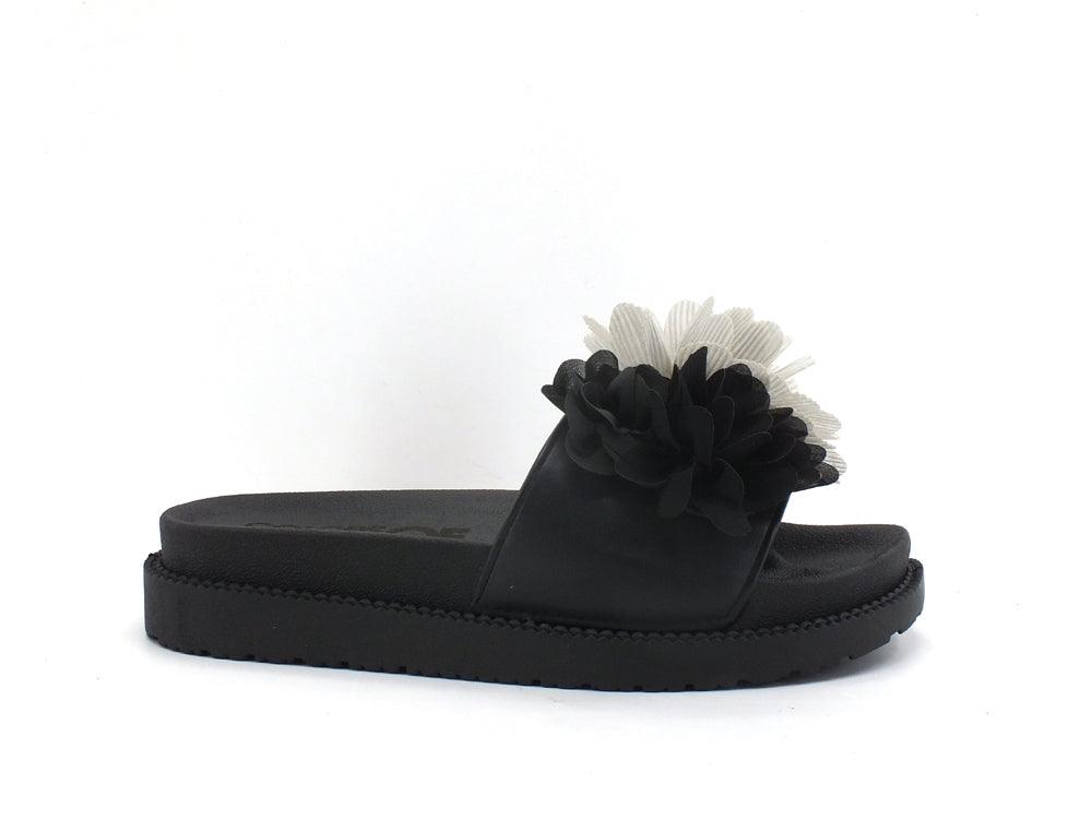 COLORS OF CALIFORNIA Ciabatta Fiore Black HC.JINFYEDGE57 - Sandrini Calzature e Abbigliamento