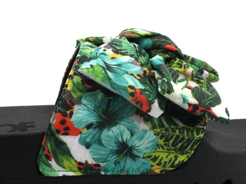 COLORS OF CALIFORNIA Ciabatta Leo Fiore Black HC.BIO053 - Sandrini Calzature e Abbigliamento