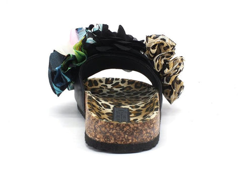 COLORS OF CALIFORNIA Ciabatta Leo Fiore Black HC.BIO053NEW - Sandrini Calzature e Abbigliamento