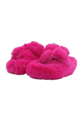 COLORS OF CALIFORNIA Ciabatta Pelo Donna Rosa New Fuxia HC.SLIPPERS03 - Sandrini Calzature e Abbigliamento