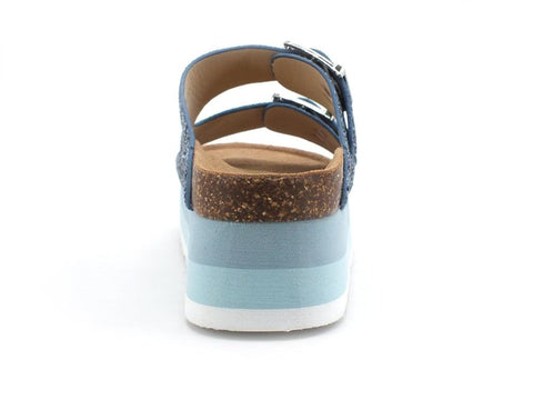 COLORS OF CALIFORNIA Ciabatta Platform Glitter Sugar HC.BES039 - Sandrini Calzature e Abbigliamento