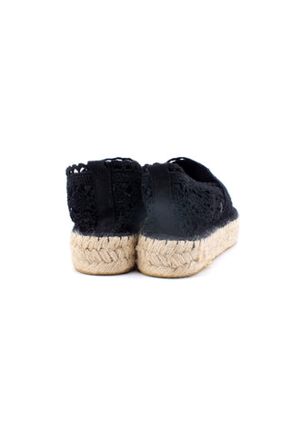 COLORS OF CALIFORNIA Espadrillas Pizzo Donna Black HC.ESPA02 - Sandrini Calzature e Abbigliamento