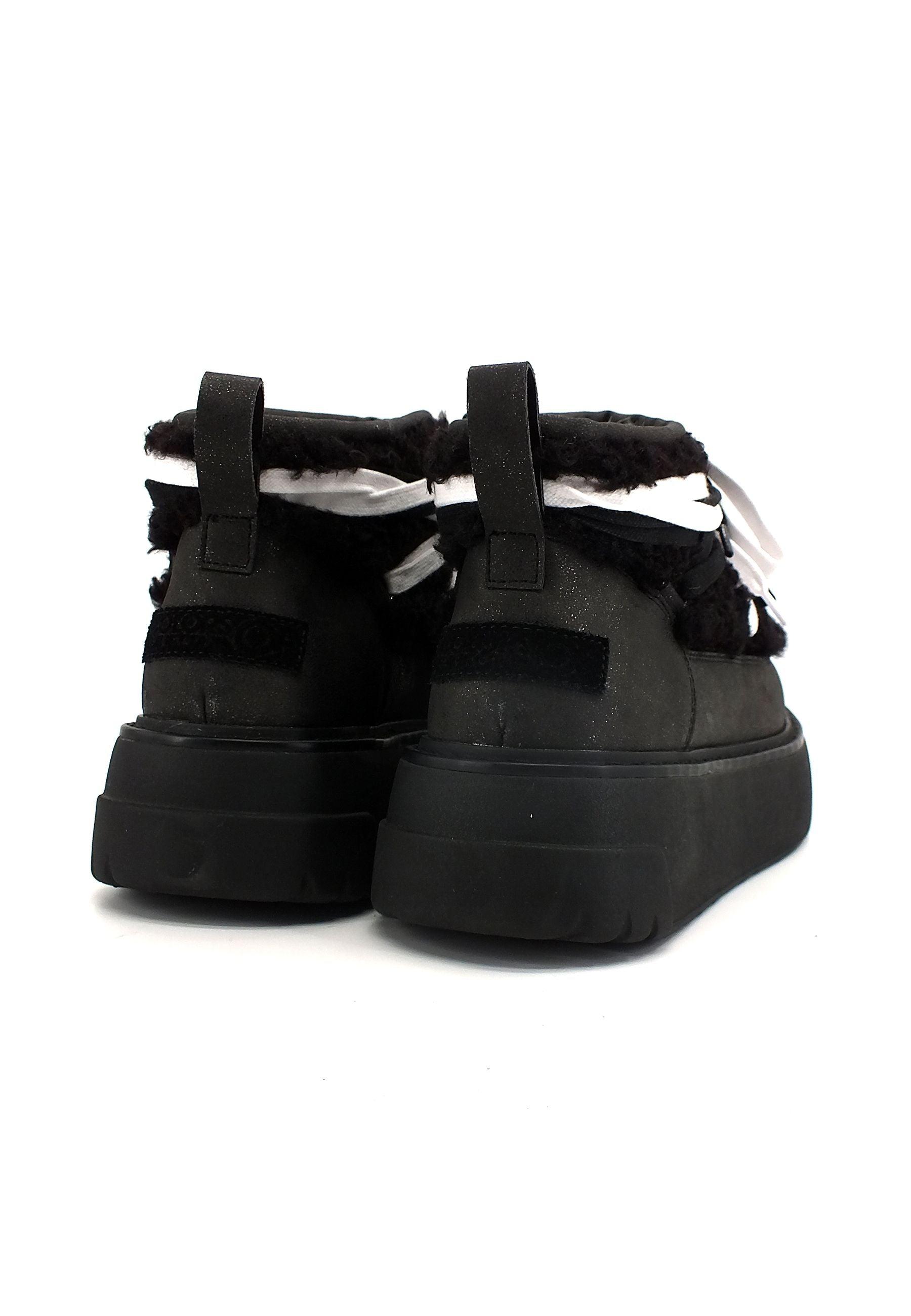COLORS OF CALIFORNIA Mini Dolly Stivaletto Pelo Donna Black HC.BLAST05 - Sandrini Calzature e Abbigliamento