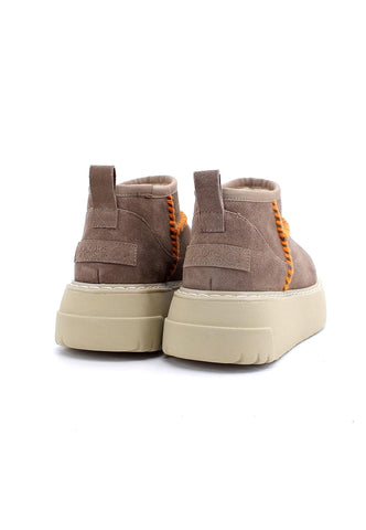 COLORS OF CALIFORNIA Mini Stivaletto Pelo Donna Marrone Taupe HC.BLAST01 - Sandrini Calzature e Abbigliamento