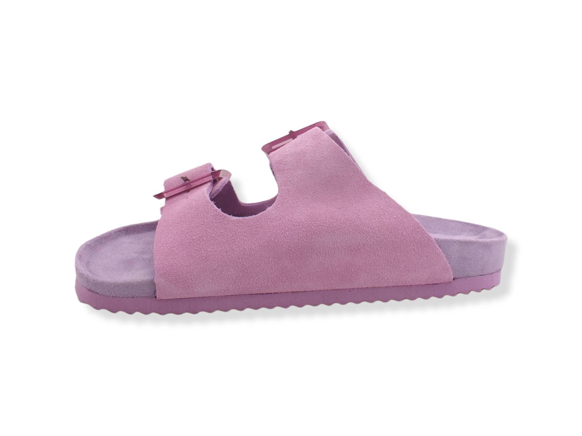 COLORS OF CALIFORNIA Minorchina Suede Ciabatta Lilla HC.BIO056 - Sandrini Calzature e Abbigliamento
