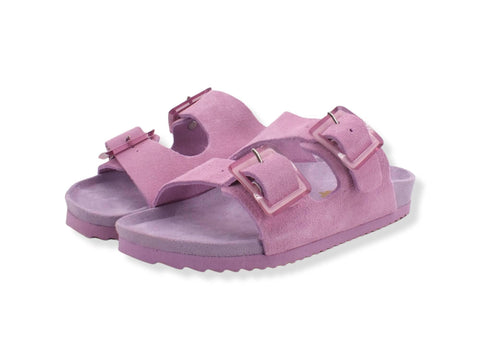 COLORS OF CALIFORNIA Minorchina Suede Ciabatta Lilla HC.BIO056 - Sandrini Calzature e Abbigliamento