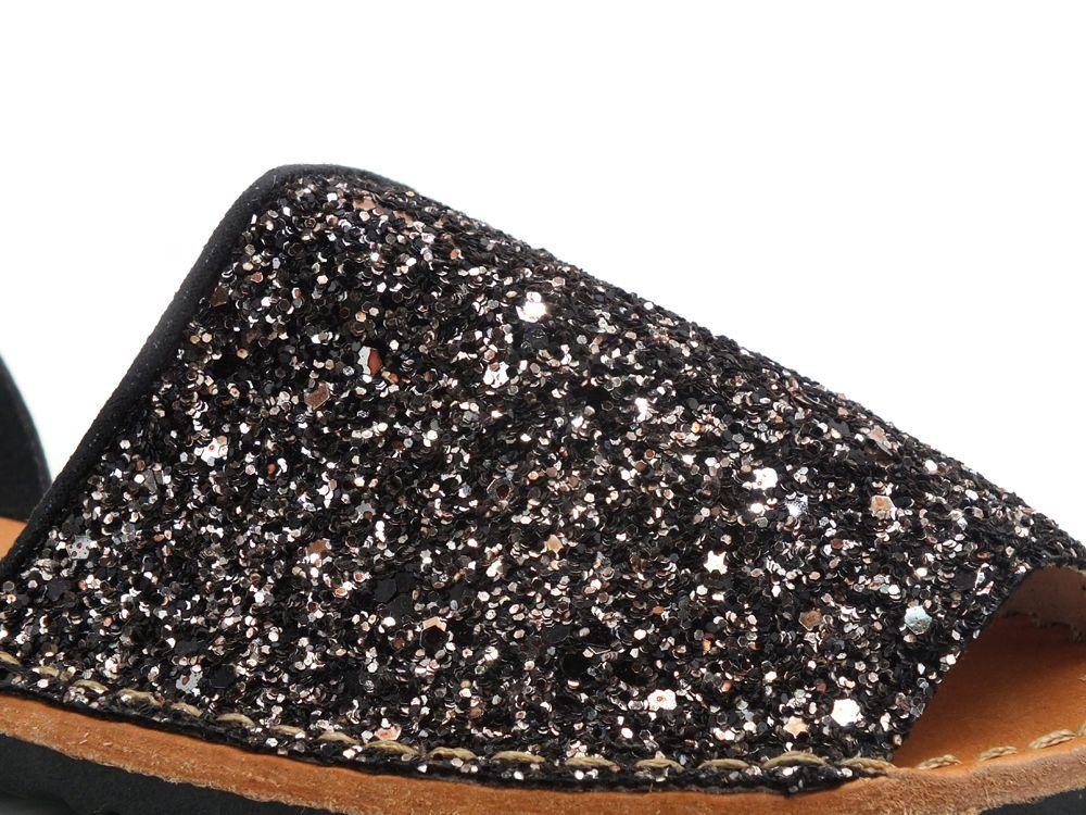 COLORS OF CALIFORNIA Minorchine Glitter Black HC.MIN06 - Sandrini Calzature e Abbigliamento