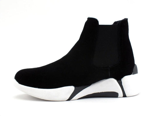 COLORS OF CALIFORNIA Sneakers Calzino Pelo Black HC.YFURSNK01 - Sandrini Calzature e Abbigliamento