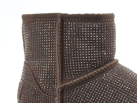 COLORS OF CALIFORNIA Stivaletto Pelo Strass Taupe HC.YW052BIS-F19 - Sandrini Calzature e Abbigliamento