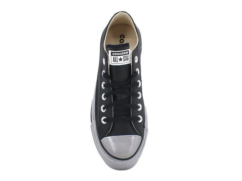 CONVERSE C.T. All Star Lift Leather Limited Edition Black Wordmarks 569118C - Sandrini Calzature e Abbigliamento
