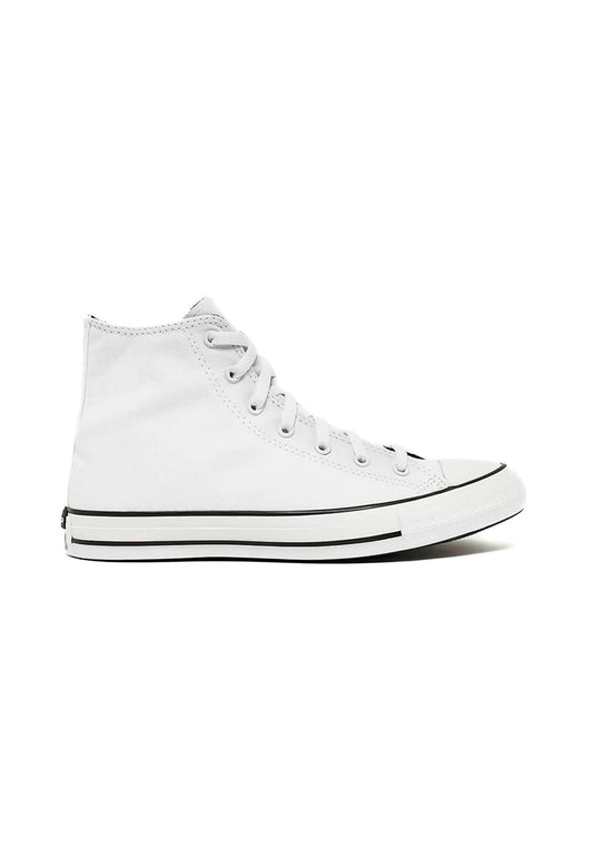 CONVERSE Chuck Taylor All Star Hi Sneaker Donna White Black A02608C - Sandrini Calzature e Abbigliamento