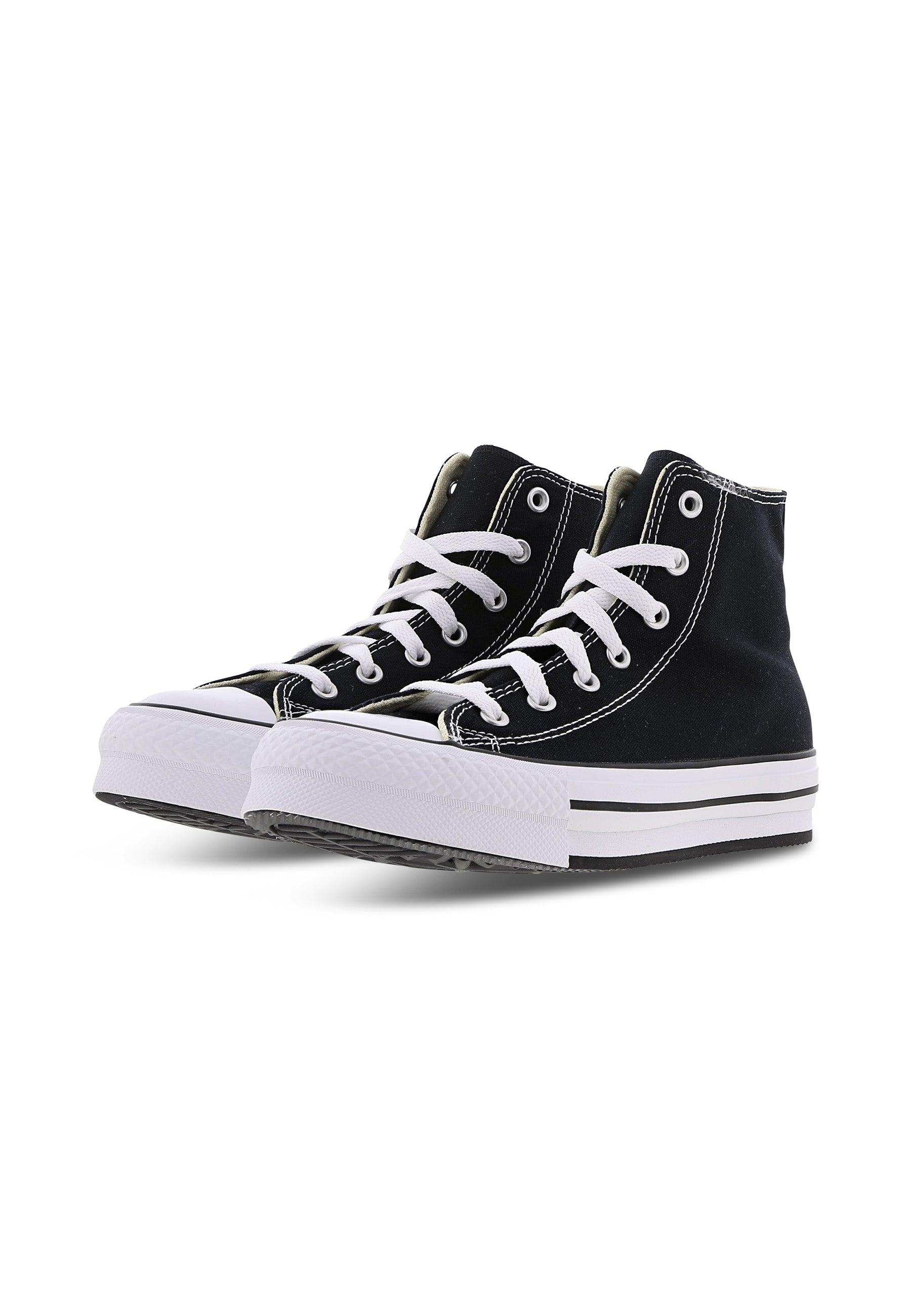 CONVERSE Chuck Taylor Eva Lift All Star Sneaker Hi Donna Black White 272855C - Sandrini Calzature e Abbigliamento